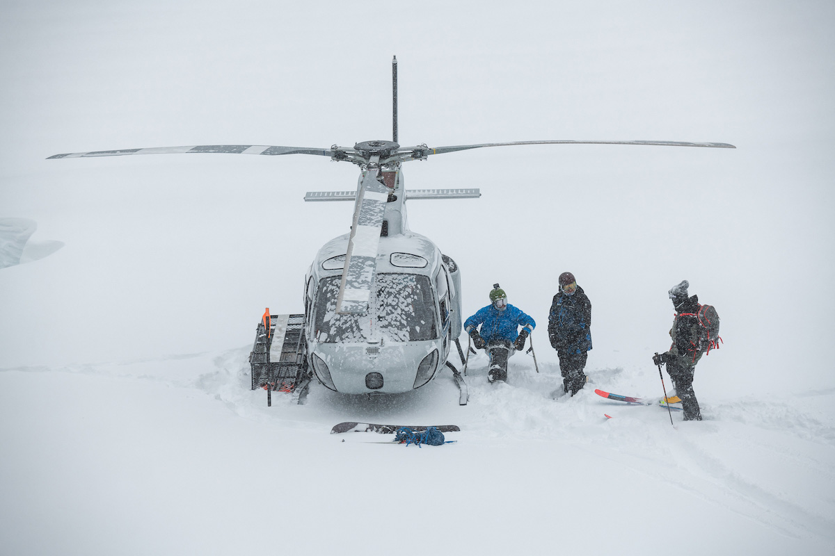 Trevor Kennison Heli Skiing